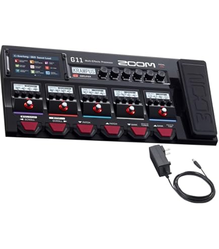 Amazon.co.jp: Zoom G11 ギター マルチエフェクト プロセッサー